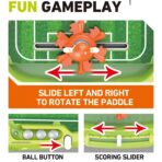 Joc de Masa Interactiv de Fotbal pentru Copii, Embo, 4 Mingi, Tabela Scor, 40.7x27x14.5 cm, Multicolor - imagine 4