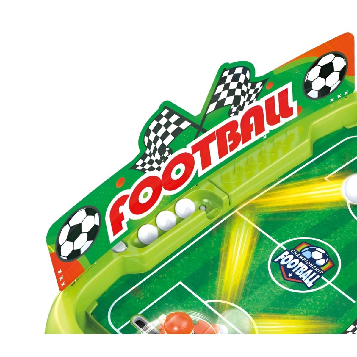 Joc de Masa Interactiv de Fotbal pentru Copii, Embo, 4 Mingi, Tabela Scor, 40.7x27x14.5 cm, Multicolor - imagine 5