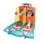Joc de Masa Mini Baschet Interactiv pentru Copii, Embo, pentru 2 Jucatori, 6 Mingi Incluse, 22x16.5x18.2 cm, Multicolor