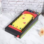 Joc de societate Pinball cu pahare pentru shoturi Embo, 40 x 17,7 cm, galben - imagine 3