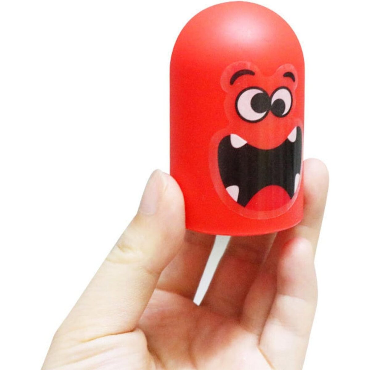 Joc Interactiv, Embo, Tic Tac Toe Gobble, din Plastic, +3 Ani, 18 Piese, 21.5 x 4 x 10 cm, Albastru/Rosu - imagine 3