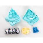Joc Interactiv pentru Copii, Embo, Batalia Pinguinilor, 3 ani+, Tabla de Joc, Figurine Pinguini, Mingi, Multicolor - imagine 3