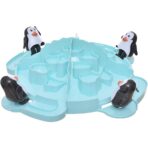 Joc Interactiv pentru Copii, Embo, Batalia Pinguinilor, 3 ani+, Tabla de Joc, Figurine Pinguini, Mingi, Multicolor - imagine 8
