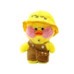 Jucarie de plus Ratusca Lalafanfan Embo, Haine si Accesorii Random, Galben - imagine 9