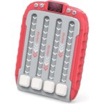 Jucarie Interactiva, Embo, Joc Rhythm, +3 Ani, din ABS, 6 Niveluri, 15 x 3 x 11 cm, Functie Muzicala, Rosu