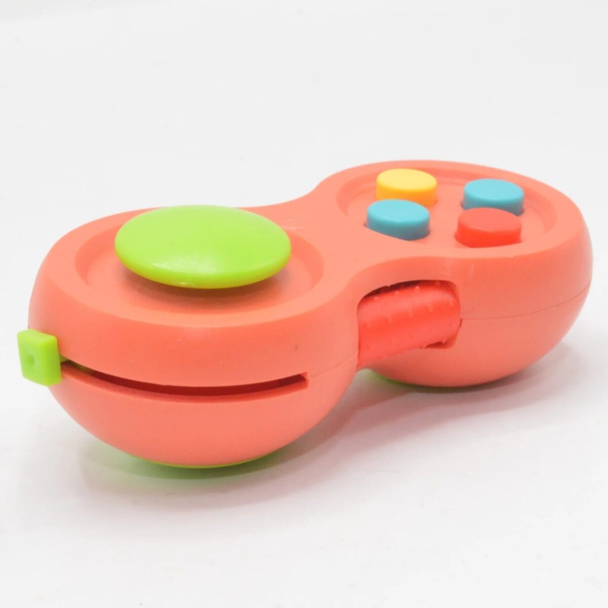 Jucarie Interactiva, Embo, Model Fidget Pad, Antistres, +3 Ani, Functii Multiple, 5.5 x 3.5 x 11 cm, Roz - imagine 3