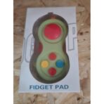 Jucarie Interactiva, Embo, Model Fidget Pad, Antistres, +3 Ani, Functii Multiple, 5.5 x 3.5 x 11 cm, Verde - imagine 3