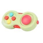 Jucarie Interactiva, Embo, Model Fidget Pad, Antistres, +3 Ani, Functii Multiple, 5.5 x 3.5 x 11 cm, Verde
