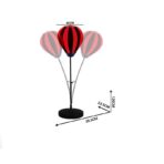 Jucarie Interactiva, Embo, Model Sfera de Box cu Suport, Manusi Incluse, Inaltime Reglabila, +3 Ani, 120 x 20 x 23.5 cm, Rosu/ Negru - imagine 5