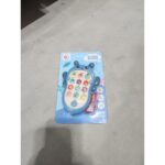 Jucarie Interactiva, Embo, Telefon Inteligent, Model Albinuta, Functii Educative, Muzicale si Voce, 4-6 ani, 19 x 11.5 cm, din Plastic, Albastru