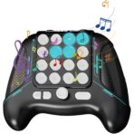 Jucarie Interactiva Pop It, Embo, Tip Consola, Anti-Stres, 5 Moduri de Joc, din ABS si Silicon, +3 Ani, Sunete si Lumini Model Controller, Negru - imagine 4