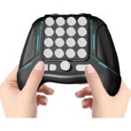 Jucarie Interactiva Pop It, Embo, Tip Consola, Anti-Stres, 5 Moduri de Joc, din ABS si Silicon, +3 Ani, Sunete si Lumini Model Controller, Negru - imagine 7