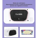 Jucarie interactiva tip consola pentru copii Embo, speed push whack-a-mole, joc de viteza pop it, material ABS/silicon, cu nivele, sunete si lumini, 15.5 x 7.6 x 5.3 cm, model spatiu, multicolor - imagine 6