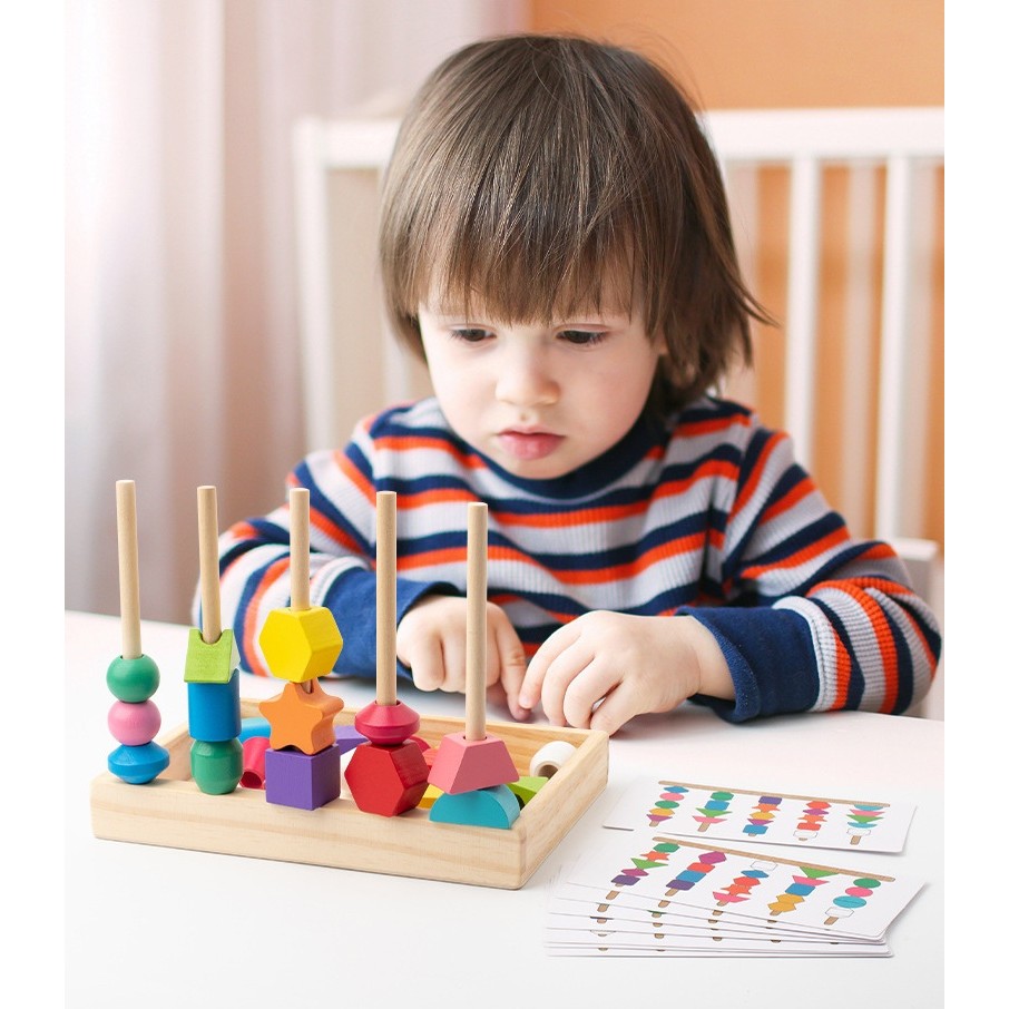 jucarie-montessori-din-lemn-flippy-tip-puzzle-multicolor-67fa497aac144.jpg Jucarie Montessori de Sortat, Embo, din Lemn, Forme Geometrice,+3 Ani, 25 de Piese, 21.5 x 16 x 3 cm, Multicolor - imagine 7
