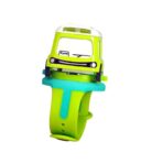 Jucarie pentru copii, Embo, autobuz-ceas, Verde