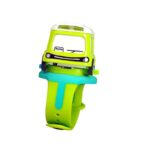 Jucarie pentru copii, Embo, autobuz-ceas, Verde