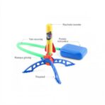 Jucarie pentru copii, Embo, lansator rachete cu piciorul, 3 rachete fara lumini - imagine 2