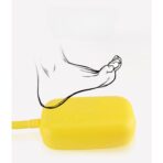 Jucarie pentru copii, lansator rachete cu piciorul, doua lansatoare, 6 rachete cu lumini - imagine 2
