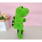 Papusa de Mana pentru Teatru de Papusi, Embo, din Plus, 25 x 10 x 8 cm, Model Broasca, Verde - imagine 2