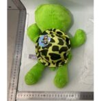 Papusa de Mana pentru Teatru de Papusi, Embo, din Plus, 25 x 10 x 8 cm, Model Broasca, Verde - imagine 3