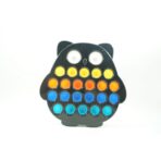Jucarie senzoriala antistres, Simple Dimple, Bufnita, Multicolor, V2 - imagine 2