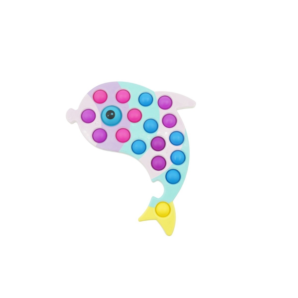 jucarie-senzoriala-antistres-simple-dimple-delfin-multicolor-61f15a94db5eb.jpg Jucarie senzoriala antistres, Simple Dimple, Delfin, Multicolor - imagine 2