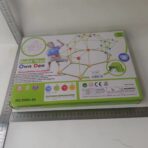 Kit de Constructie Fort 3D pentru Copii, Embo, 560 g, 36 Sfere, 51 Tije, Panza Verde Impermeabil, 3 ani, Educativ, Multicolor - imagine 2