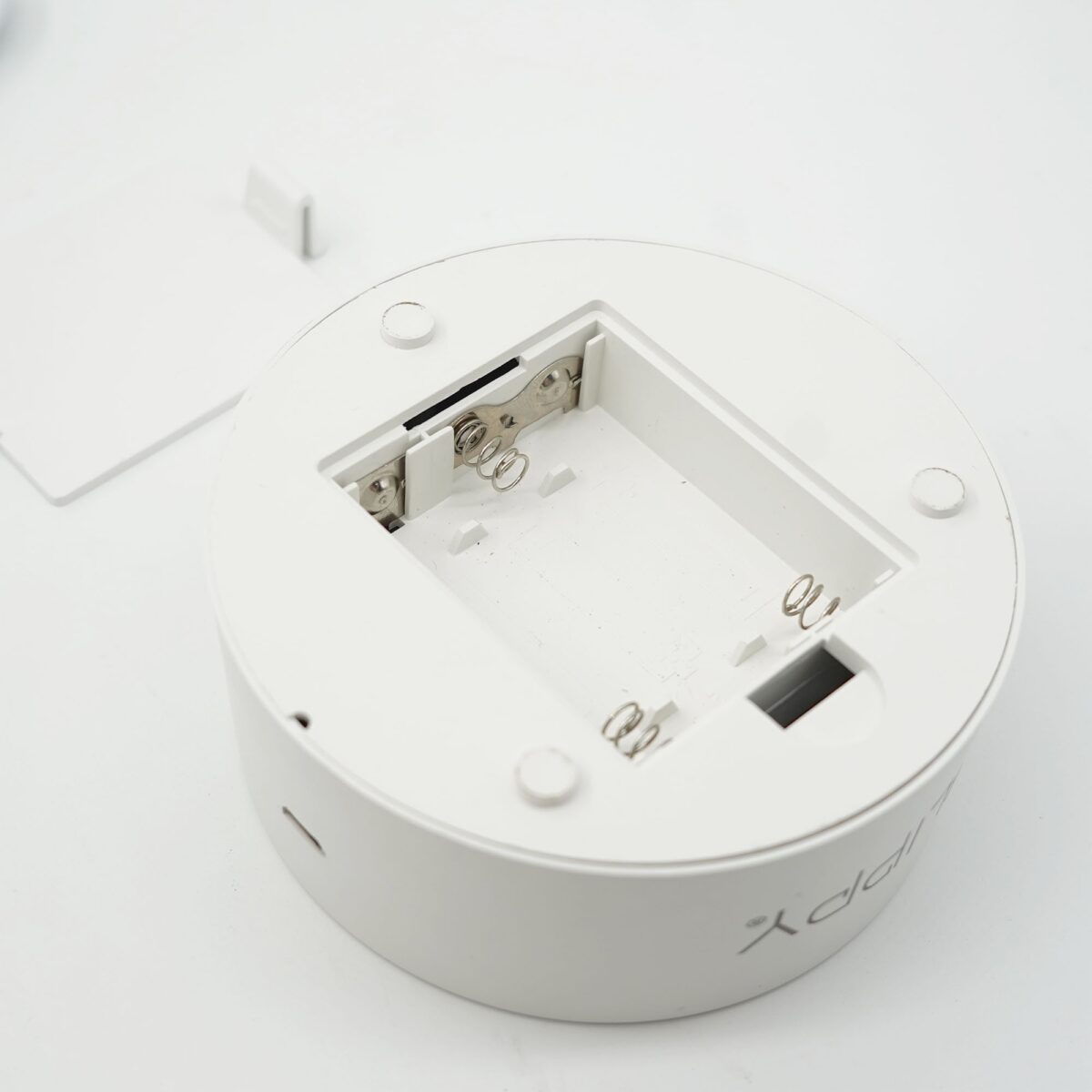 Lampa LED decorativa, Embo, 3D, Pom de Craciun, din material acril si lumina multicolora, alb - imagine 7