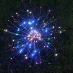 Lampa solara sub forma de artificii, 90 LED-uri, multicolor, Embo - imagine 6