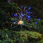 Lampa solara sub forma de artificii, 90 LED-uri, multicolor, Embo - imagine 8