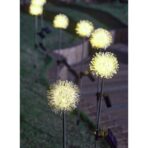 Lampa solara sub forma de Papadie,  alb cald, Embo - imagine 6