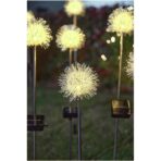 Lampa solara sub forma de Papadie,  alb cald, Embo - imagine 9