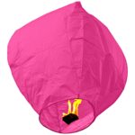 Lampion zburator, Embo, hartie biodegradabila, Roz