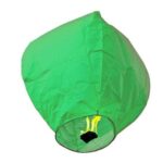 Lampion zburator, Embo, hartie biodegradabila, Verde