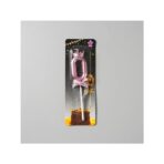 Lumanare Cifra 0, Embo, Model Coroana cu Fundita, Pentru Tort, 6 x 2.5 cm Mov - imagine 4
