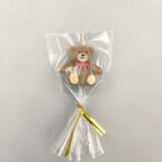 Lumanare de Tort, Embo, Model Ursulet, Party, 8 x 3.2 cm, Maro - imagine 5