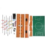 Masa de fotbal cu teren si 18 jucatori Embo, cu tablou pentru scor, din metal, lemn si ABS, 50 x 25 x 15.5 cm, pentru copii - imagine 4