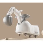 Masina 3 in 1, Embo, 1-3 Ani, Tip Excavator/Balansoar/Masina Yo Yo, din Plastic, 4 Roti Silentioase, 71.5 x 34 x 39 cm, Alb - imagine 2