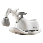 Masina 3 in 1, Embo, 1-3 Ani, Tip Excavator/Balansoar/Masina Yo Yo, din Plastic, 4 Roti Silentioase, 71.5 x 34 x 39 cm, Alb - imagine 6