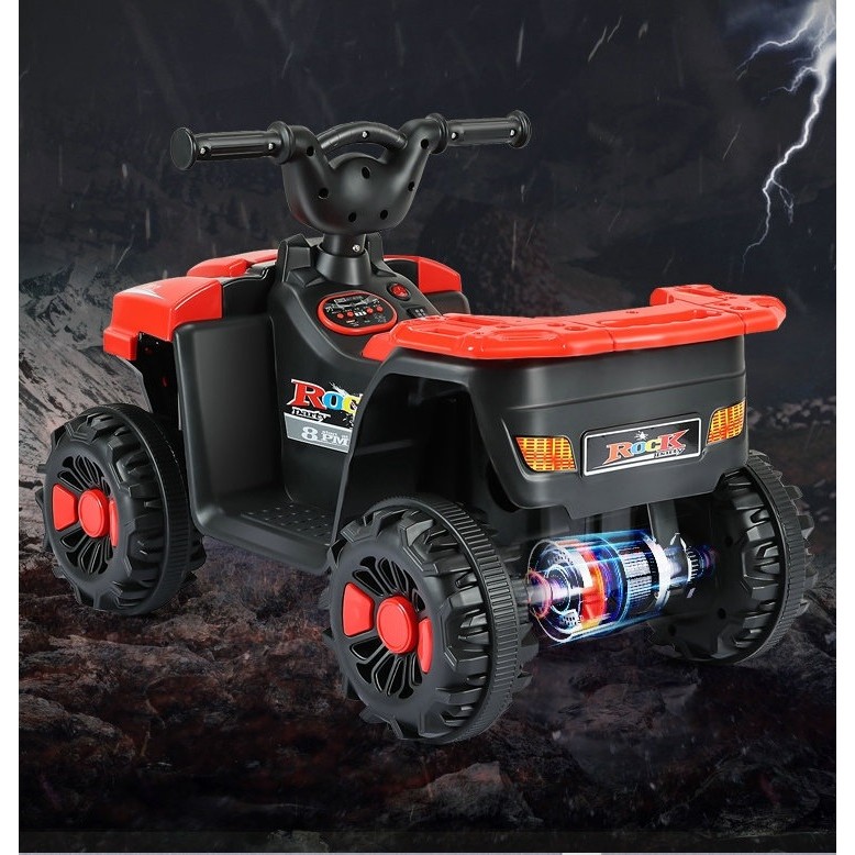masinuta-electrica-flippy-pe-4-roti-tip-atv-cu-acumulator-sistem-anti-rasturnare-sistem-de-lumini-si-65cccbe52a259.jpg Masinuta Electrica Embo, pe 4 Roti, Tip ATV, cu Acumulator, Sistem Anti-Rasturnare, Sistem de Lumini si Sunet, 2-5 Ani, 70 x 43 x 48 cm, Rosu - imagine 5