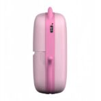Mini Imprimanta Foto Portabila, Embo, Incarcare USB, Bluetooth, Model Pisicuta, Print Alb-Negru, Roz - imagine 2