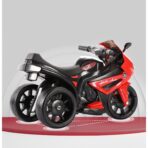 Motocicletă Electrică cu 3 Roti, Embo, Acumulator Încarcare, Anti-Rasturnare, Lumini, Sunete, Off-Road, Baterie 6V 4.5Ah, 66x34x43cm, Rosu - imagine 6