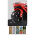 Motocicletă Electrică cu 3 Roti, Embo, Acumulator Încarcare, Anti-Rasturnare, Lumini, Sunete, Off-Road, Baterie 6V 4.5Ah, 66x34x43cm, Rosu - imagine 10