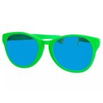 Ochelari Deghizare, Embo, Marime Exagerata, din Plastic, 26 x 9 cm, Verde - imagine 4