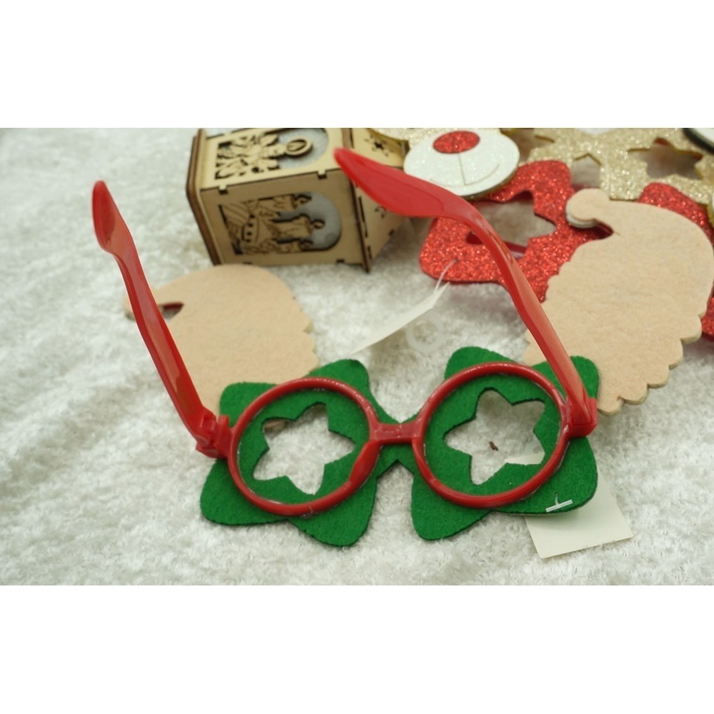 ochelari-petrecere-de-craciun-tip-stea-cu-mos-craciun-verde-din-plastic-si-poliester-flippy-61f13596c54ac Ochelari petrecere de Craciun, tip Stea cu Mos Craciun, Verde, din Plastic si Poliester, Embo - imagine 3