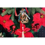 Ornament brad, Embo, Brad, Auriu, Lucios, 15*28CM, Acril, Interior/ Exterior