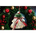 Ornament brad, Embo, Brad, Auriu, Lucios, 16*17CM, Acril, Interior/ Exterior - imagine 5