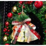 Ornament brad, Embo, Brad, Auriu, Lucios, 16*17CM, Acril, Interior/ Exterior