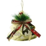 Ornament brad, Embo, Brad, Auriu, Lucios, 16*17CM, Acril, Interior/ Exterior - imagine 6