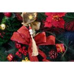 Ornament brad, Embo, Cadou, Auriu, Lucios, 8*25CM, Acril, Interior/ Exterior